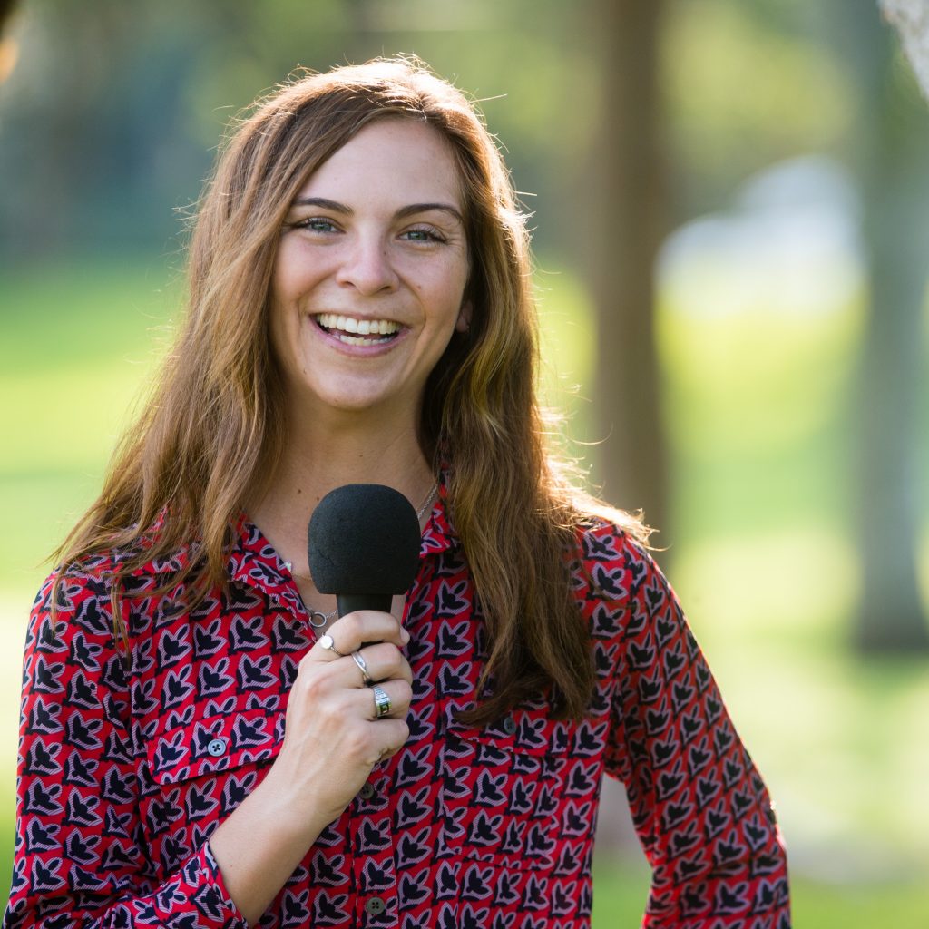 female equine media journalist